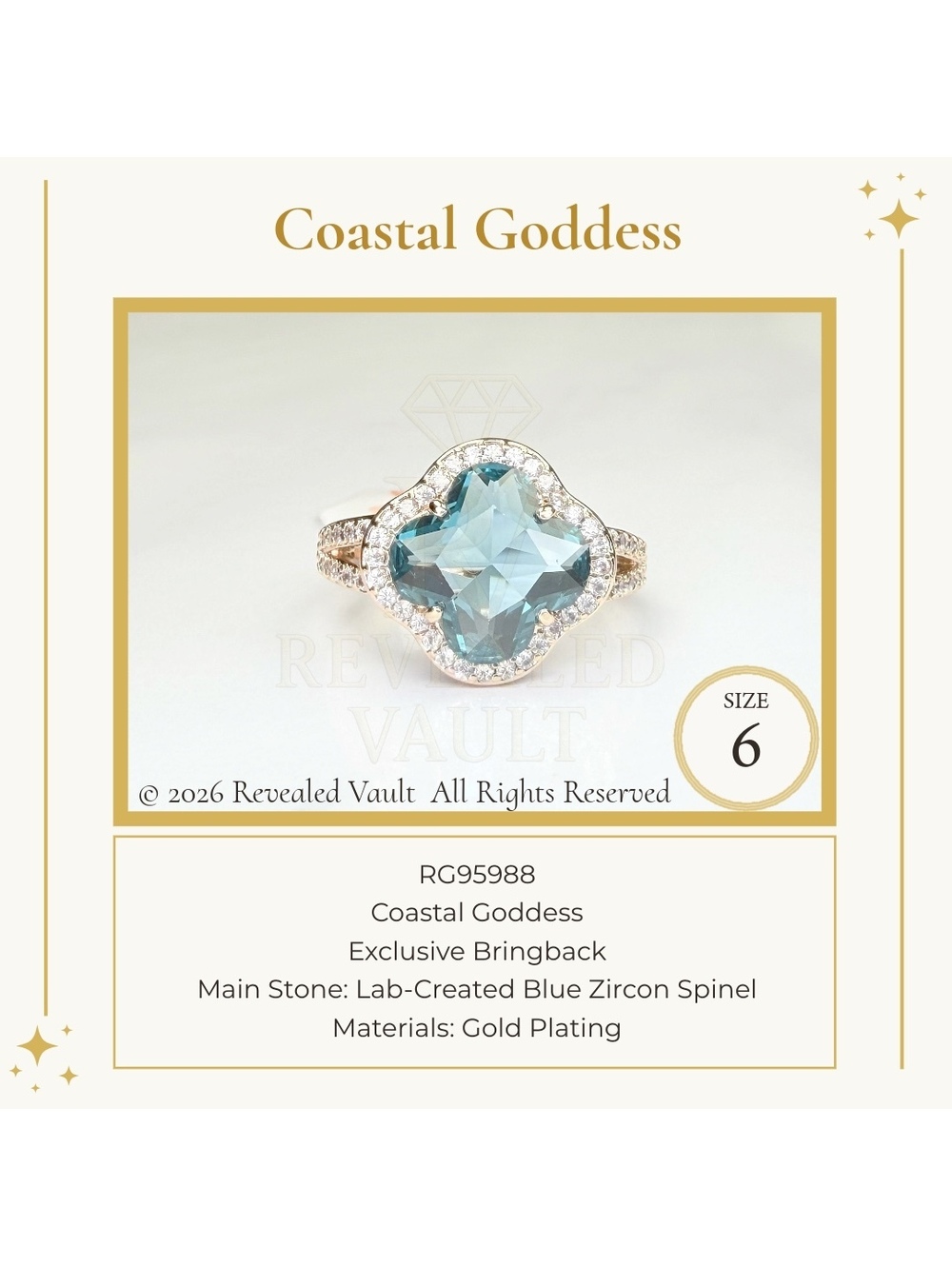 Coastal Goddess - Size 6 - OG